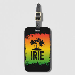 Hallo IRIE Jamaican Patwah Bagagelabel