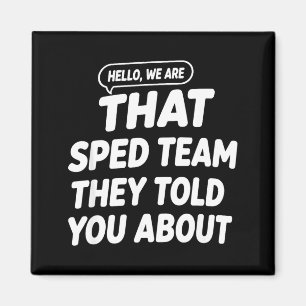 Hallo, is dat sped-team ingelicht over de leraar magneet