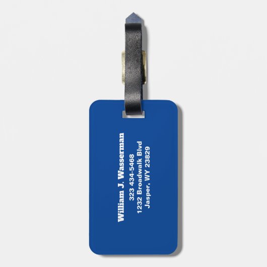 Hallo Is het me u zoekt aangepaste foto Bagagelabel