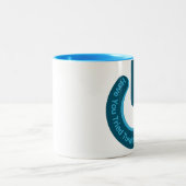 hallo, IT... Tweekleurige Koffiemok (Center)