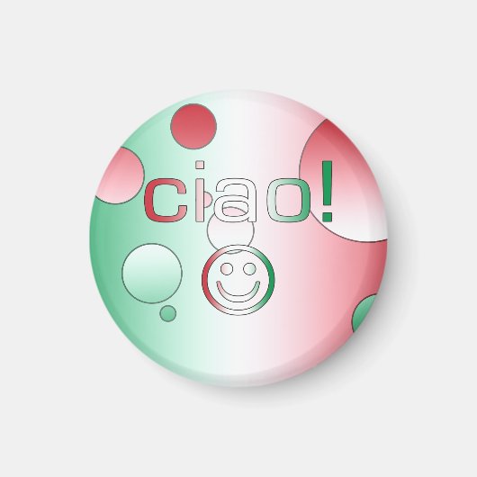 Hallo Italiaanse geschenken : Magneet (Voorkant)