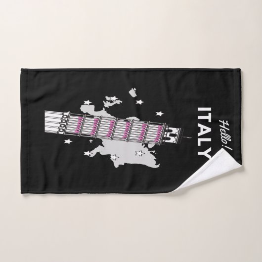 hallo Italië Bad Handdoek (Handdoek)