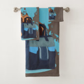 hallo Italië Design Bath Towel Set Bad Handdoek (Insitu)