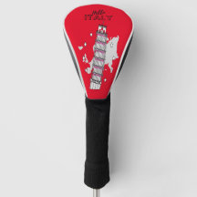 hallo Italië Golf Head Hoesje