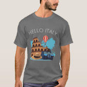 hallo Italië T-shirt (Voorkant)