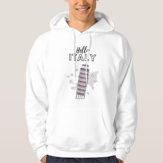 hallo Italy Hoodie (Voorkant)