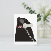 hallo JA DIT IS DOG-telefoon Briefkaart (Staand voorkant)