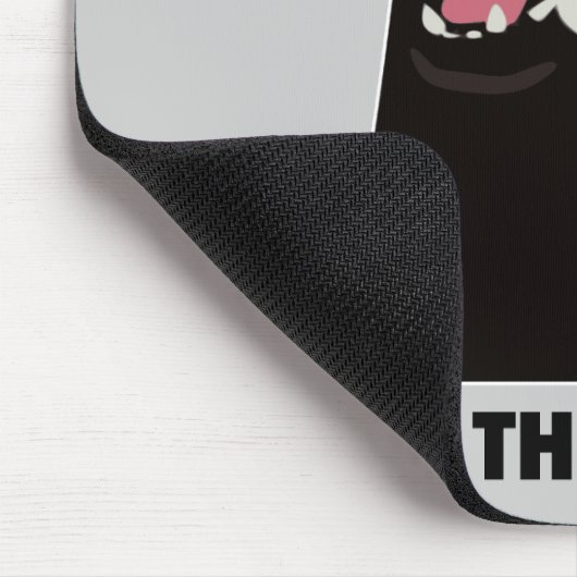 hallo JA DIT IS DOG-telefoon Muismat (Hoek)