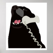 hallo JA DIT IS DOG-telefoon Poster (Voorkant)