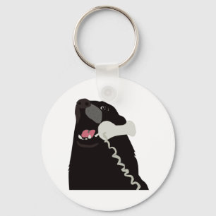 hallo JA DIT IS DOG-telefoon Sleutelhanger