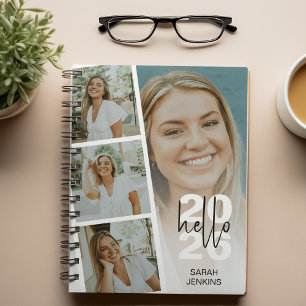 Hallo Jaarlijks fotocollage 2026 Planner