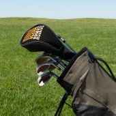 Hallo Jachtseizoen Afscheid echtgenoot Groovy Golfheadcover (Insitu)