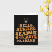 Hallo Jachtseizoen Goed Kaart (Gele Bloem)