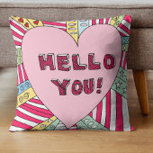 hallo je de moderne trend van de moderne tijd kussen