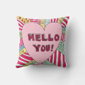 hallo je de moderne trend van de moderne tijd kussen (Achterkant)