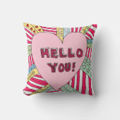 hallo je de moderne trend van de moderne tijd kussen (Voorkant)