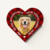 Hallo Je was mijn favoriet Notitieboek (Achterkant)