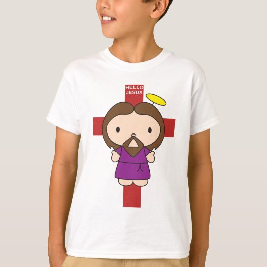 hallo Jezus T-shirt (Voorkant)
