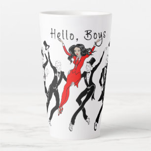 Hallo, Jongens Grote Latte Mok