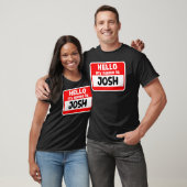 Hallo Josh HOI Mijn naam is Tshirt Naam op Custom (Unisex)