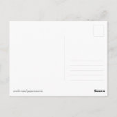 hallo Jouw naam Friendly Red Yellow Oranje Green Briefkaart (Achterkant)