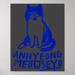 Hallo K-drama Grappige Kattenliefhebbers  Poster