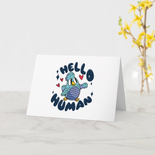 hallo kaart (Gele Bloem)