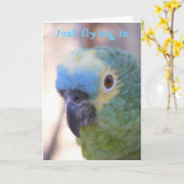 hallo kaart (Gele Bloem)