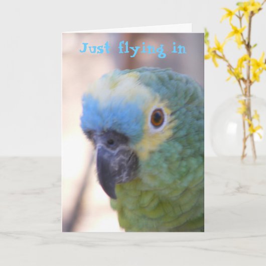 hallo kaart (Gele Bloem)