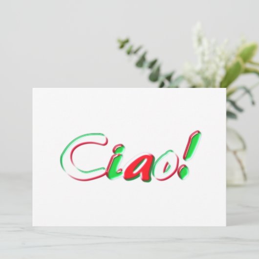 hallo kaart (Staand voorkant)