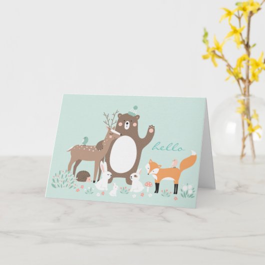 Hallo Kaart (Gele Bloem)