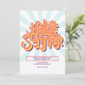 hallo kaart (Staand voorkant)