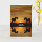 Hallo Kaart (Gele Bloem)