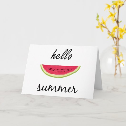 hallo kaart (Gele Bloem)