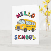 hallo kaart (Gele Bloem)