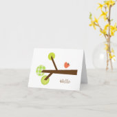 hallo kaart (Gele Bloem)