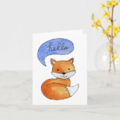 hallo kaart (Gele Bloem)