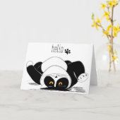 hallo! kaart (Gele Bloem)