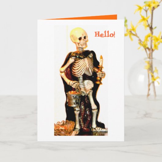 Hallo! Kaart (Gele Bloem)
