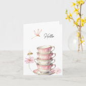Hallo kaart (Gele Bloem)