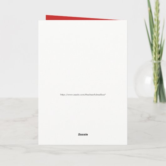 hallo kaart (Achterkant)