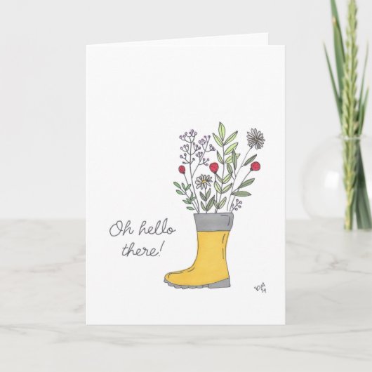 Hallo Kaart Rainboot Oh (Voorkant)