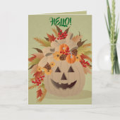 HALLO KAART SEIZOENSGEBONDEN (Voorkant)