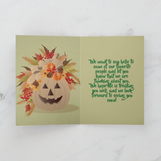 HALLO KAART SEIZOENSGEBONDEN (Binnen)