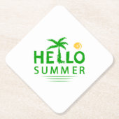 hallo kartonnen onderzetters (Voorkant)