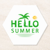 hallo kartonnen onderzetters (Voorkant)