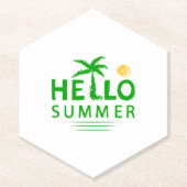 hallo kartonnen onderzetters (Voorkant)