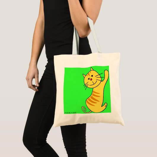hallo Kat Canvas tas (Voorkant (product))