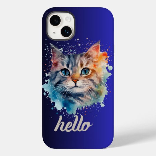 Hallo Kat IPhone Case (Achterkant)