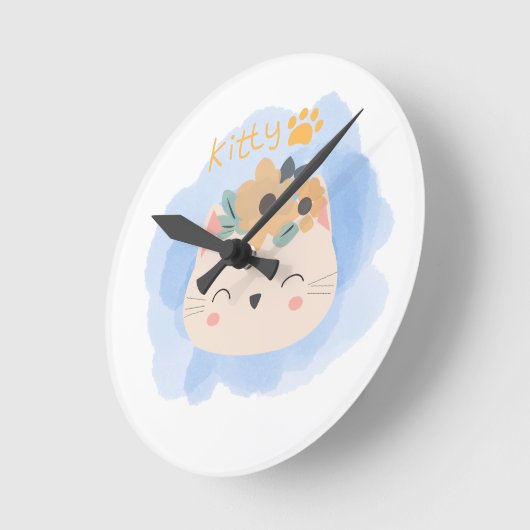 hallo Kat Ronde Klok (Hoek)